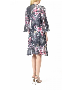 Шифоновое платье с разрезом на рукаве в цветочном стиле Jewel, цвет jewel floral Komarov