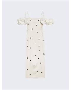 Платье La Robe Choucho, цвет off white and black dots Jacquemus