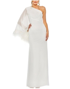 Платье, белый Mac duggal