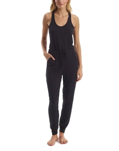 Роскошный комбинезон Rib Racerback черного цвета Commando