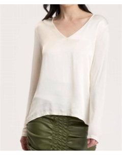 Kalvin Топ из поджаренного миндаля, цвет toasted almond Xcvi