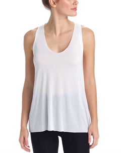 Майка-борцовка Covet Racerback белого цвета Commando