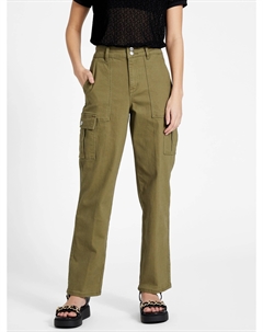 Джинсы-карго Hailey с высокой посадкой, цвет dusty sage Guess factory