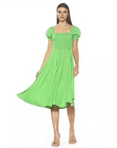 Платье миди Али, зеленый Alexia admor