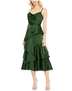 Платье А-силуэта, зеленый Mac duggal