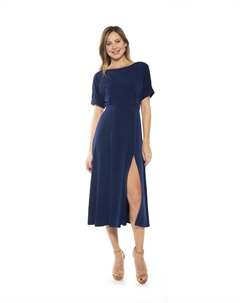 Платье миди Лана, темно-синий Alexia admor