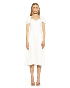 Платье миди Грейси, слоновая кость Alexia admor