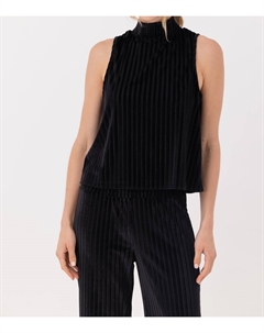 Топ Leisla Mock Neck черного цвета Sundays