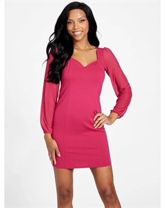 Платье-сетка Райли, цвет viva pink Guess factory