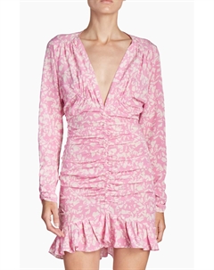 Платье Лары в розовом цвете Isabel marant