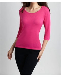 Пуловер женский, фуксия Angel