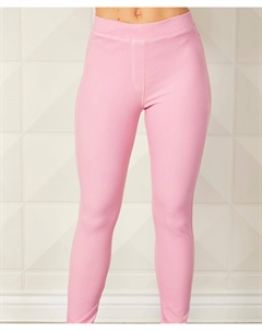 Джеггинсы с высокой талией в цвете Blush, красный French kyss