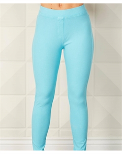 Джеггинсы с высокой талией цвета морской волны, цвет aqua French kyss