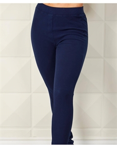 Джеггинсы с высокой талией в чернильном цвете French kyss