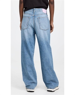 Женские джинсы Audrey Featherweight Logan Wide Leg Denim, синий Rag & bone