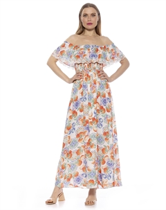 Платье Катя, оранжевый/мультиколор Alexia admor