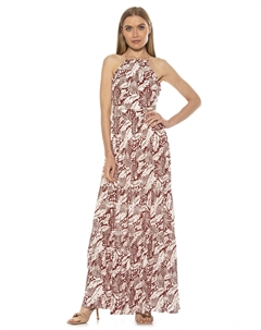 Платье Кира, цвет brown palm Alexia admor