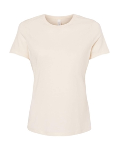 Женская свободная футболка Heather CVC, цвет heather natural Bella+canvas