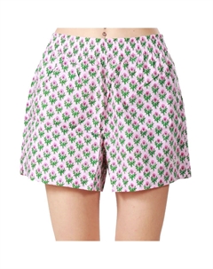 Хлопок Женские шорты, розовый Mc2 saint barth