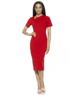 Платье Анжелика, красный Alexia admor