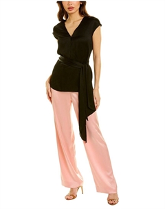 Топ Crinkle, черный St. john