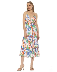 Платье-миди Камила, цвет bright geo Alexia admor