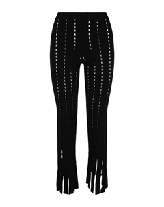 Вязаные брюки с вырезом, черный Ambush