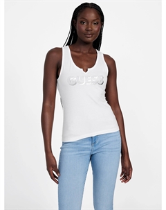 Eco Nisey Logo Майка, цвет pure white Guess factory