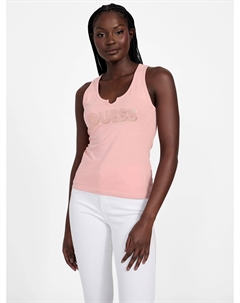 Eco Nisey Logo Майка, цвет dreamy rose Guess factory