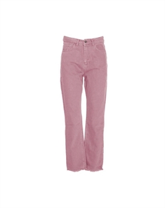 Джинсы женские Chic Raw Cut Bottom, розовый Hinnominate