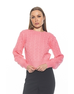 Свитер Берли, розовый Alexia admor