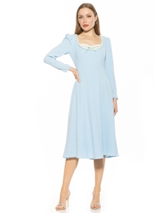 Платье Ада, цвет halogen blue Alexia admor