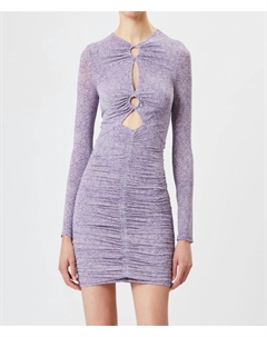 Платье из джерси Jana в ультрафиолетовом цвете Isabel marant