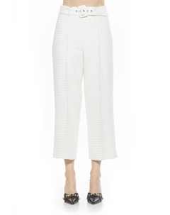 Твидовые брюки Caden, слоновая кость Alexia admor