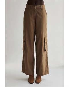 Женские брюки-карго Gwen коричневого цвета Crescent