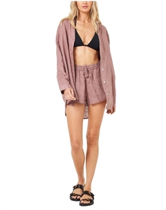 Туника из льна LSpace Rio, серый L*space