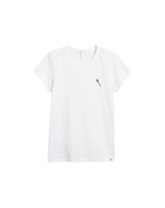 Футболка женская с коротким рукавом Matchstick, белая Rag & bone
