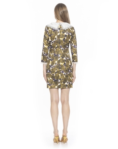 Платье Моник из твила, цвет rose floral Alexia admor