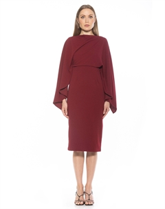 Платье Вида, цвет burgundy Alexia admor