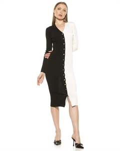 Платье Близнецы, черный/слоновая кость Alexia admor