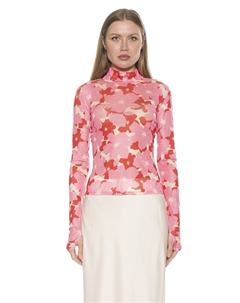 Доджа Топ, цвет pink floral Alexia admor