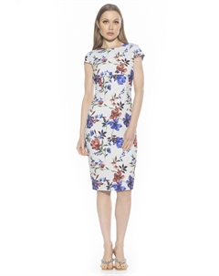 Женское платье, цвет mint floral Alexia admor