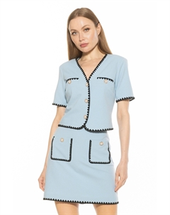 Вилла Топ, цвет halogen blue Alexia admor