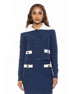 Алина Кардиган, цвет denim blue Alexia admor