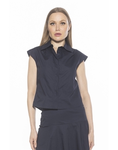 Рубашка из можжевельника, темно-синий Alexia admor