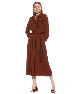 Платье Халима, коричневый Alexia admor