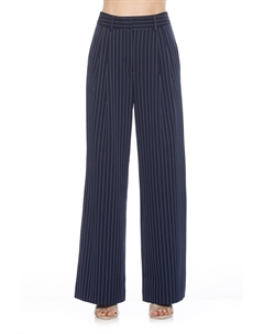 Брюки женские, цвет navy stripe Alexia admor