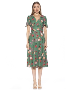 Платье Лулу, цвет polka floral Alexia admor