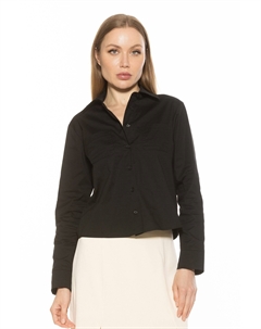 Рубашка Роксана, черный Alexia admor