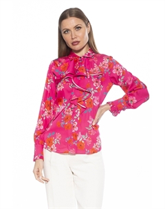 Блуза Брукс, цвет pink floral Alexia admor